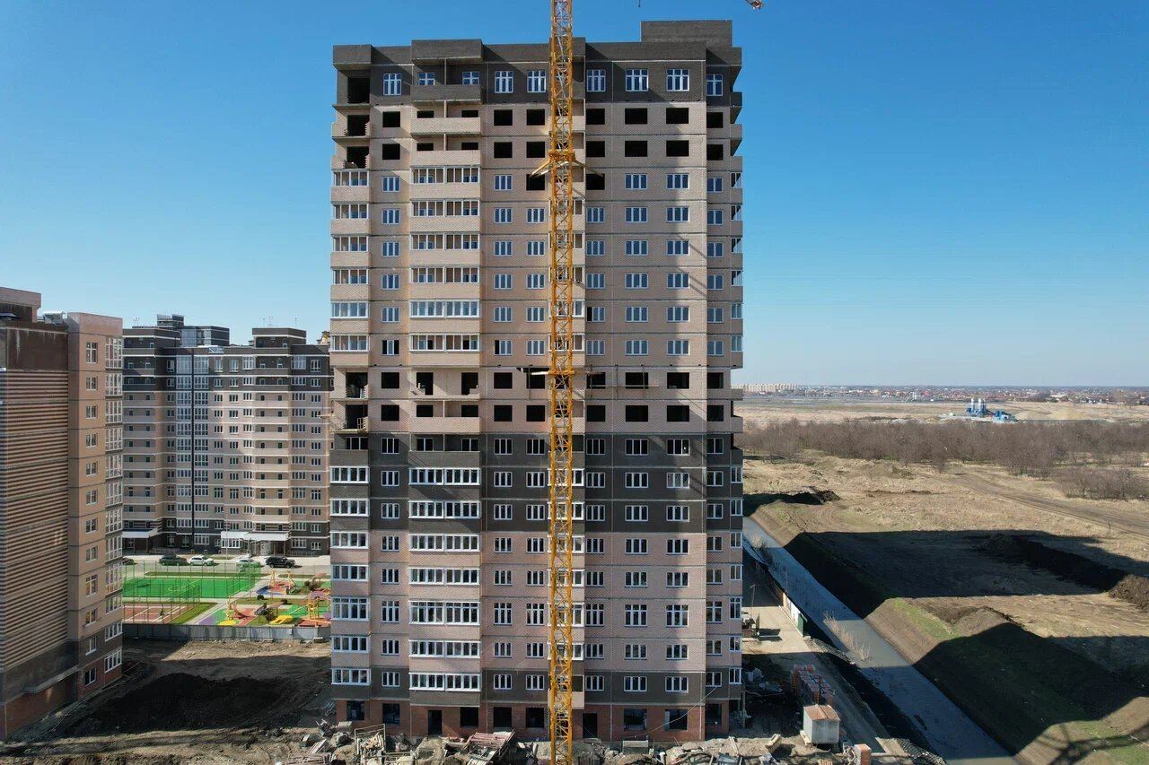 Март 2024 — ход строительства НЕО-квартала