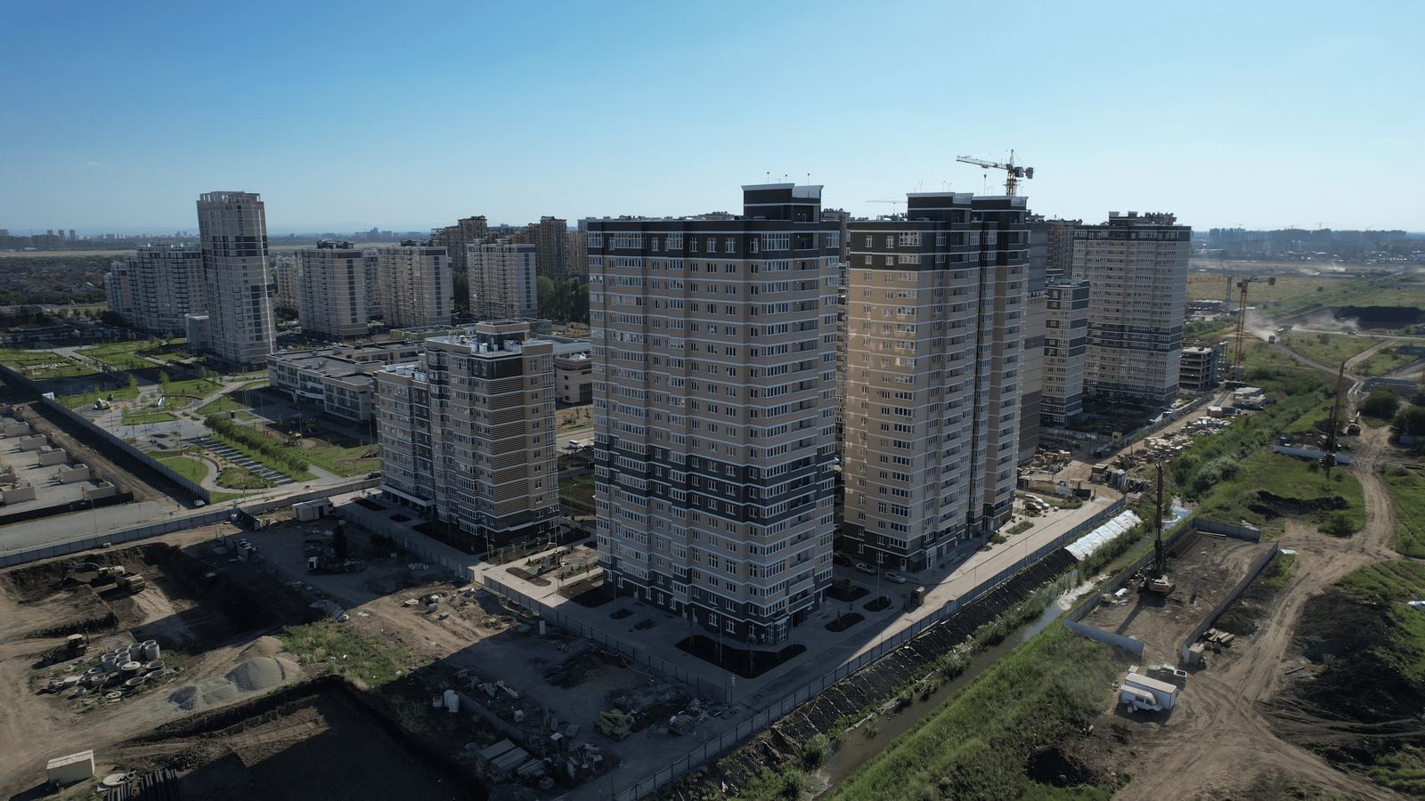 Июль 2024 — ход строительства НЕО-квартала